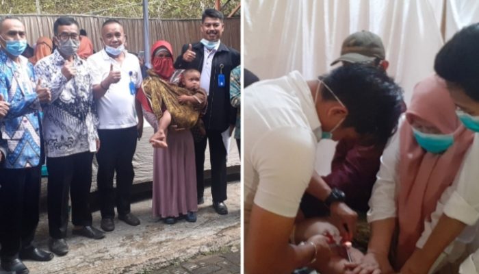Sosialisasi Gerakan Ayo Masuk Sekolah, Korwil Pendidikan Cisewu Gelar Khitanan Massal