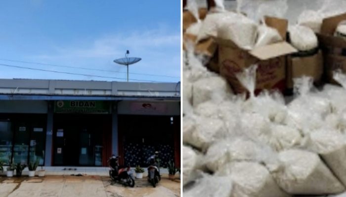 Klinik Bidan Yusma Yanti Bagi Sembako Ramadhan untuk Janda Tua dan Anak Yatim