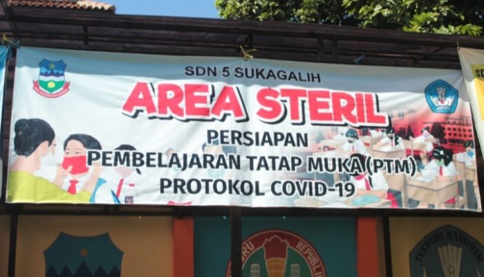 SDN 5 Sukagalih di Garut Siapkan Ruang Isolasi Penunjang KBM Tatap Muka