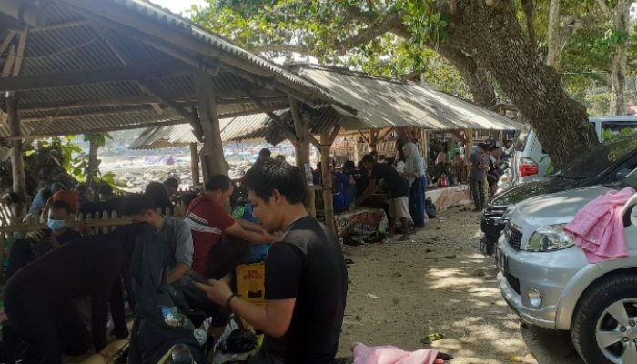 Hari Ketiga Lebaran, Gazebo Wisatawan di Rancabuaya Dipenuhi Pengunjung
