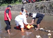 BPBD Garut Evakuasi Mayat Korban Hanyut di Sungai Cimanuk