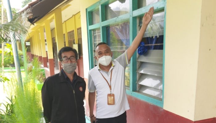 Dukung Guru Gelar Pembelajaran Daring, SDN 1 Cisewu Pasang Wifi Internet