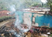 Rumah Ketua RT di Mekarmukti Terbakar, Sebanyak 1,5 Ton Padi Jadi Abu