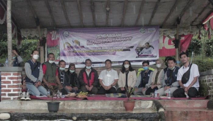 KKN Tematik Uniga di Desa Sukatani Gelar Sosialisasi Literasi Lingkungan Alam Berbasis Komunikasi