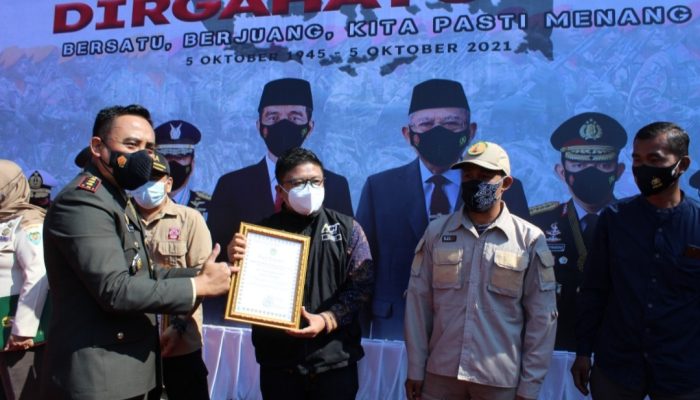 Konsisten Membantu Masyarakat, ACT Raih Penghargaan dari Kodim 0611 Garut