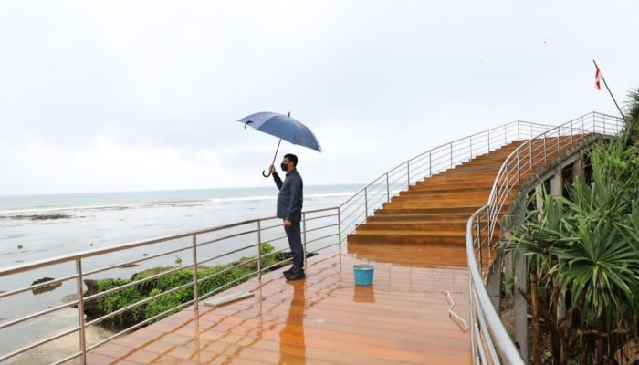 Tuntas Akhir Tahun, Pembangunan Wisata Pantai Sayangheulang Mencapai 70 Persen