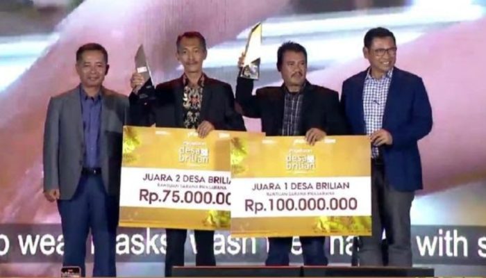 Desa Sukalaksana Samarang Garut Raih Juara Satu Desa Brilian 2021