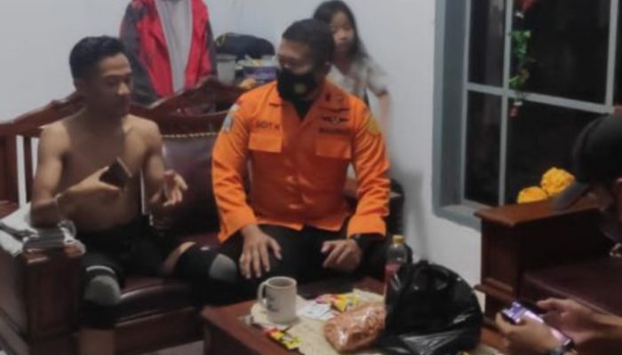 Pemuda yang Tersesat di Gunung Haruman Garut Pulang dengan Selamat
