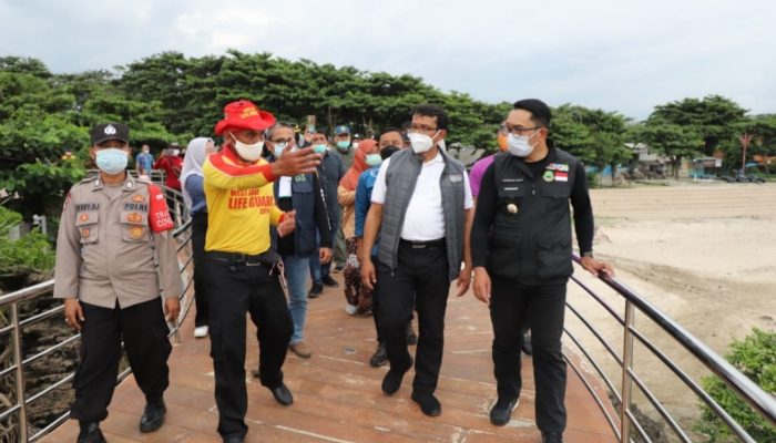 Wajah Baru Pantai Sayangheulang Diresmikan Gubernur Jabar, Wabup Garut Ikut Hadir