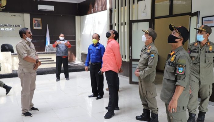 Pemkab Garut Akan Segera Perbaiki Aula Kantor Kecamatan Cibatu yang Terbakar