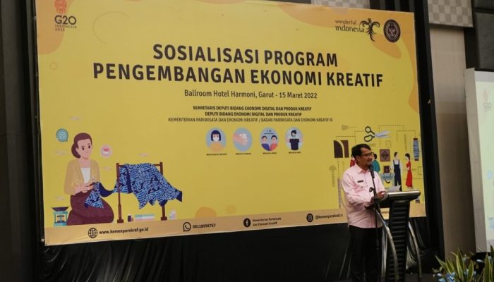 Ekonomi Kreatif Bisa Jadi Sarana Mensejahterakan Masyarakat Garut
