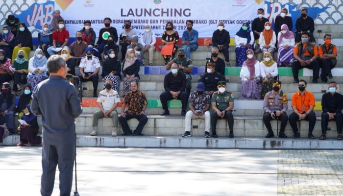 Launching Penyaluran BLT Minyak Goreng di Garut, Dilakukan Bupati Rudy Gunawan