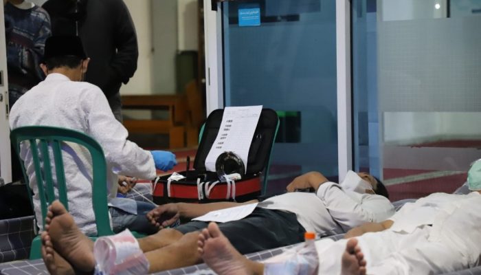 Meski Tengah Berpuasa, Antusiasme Warga Garut untuk Donor Darah Tetap Tinggi
