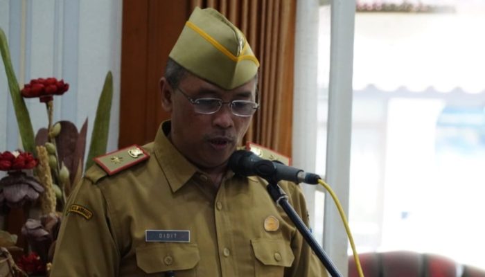 Bupati Garut Angkat Jujun Juansyah Nurhakim Jadi Kepala Dinas Lingkungan Hidup