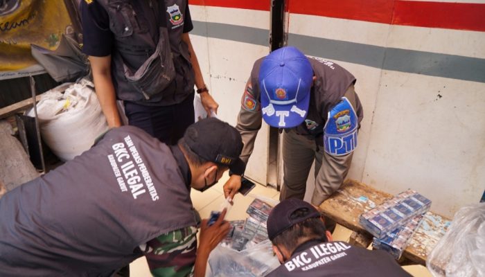 23.340 Batang Rokok Ilegal di Garut Diamankan Tim Operasi Pemberantas BKC