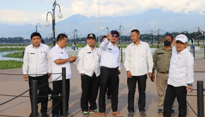 Jelang Peresmian Objek Wisata Situ Bagendit, Pemkab Garut Lakukan Pembenahan