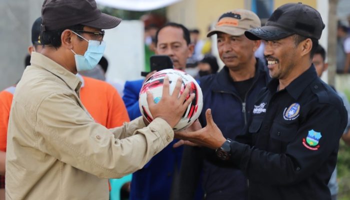 Wabup Garut Berharap Liga Desa 2022 Mampu Lahirkan Atlet Sepakbola Tingkat Nasional