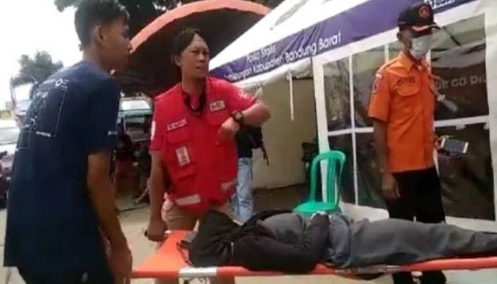 Pemudik dari Cianjur Tujuan Garut Pingsan Saat Bus yang Ditumpanginya Masuk Tol Padalarang