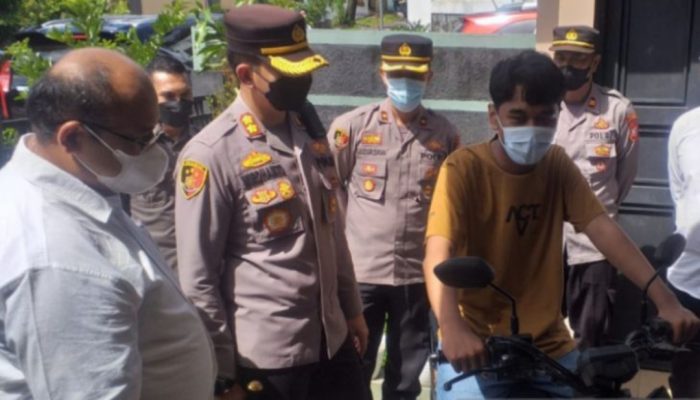 Di Garut, Sepeda Motor Hasil Curian Diserahkan Polisi kepada Pemiliknya Secara Gratis