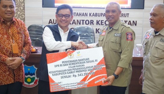 Tiga Kecamatan Terdampak Bencana di Garut Dapat Program Lumbung Sosial Kemensos