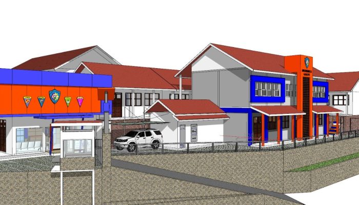 Berubah, Tampilan Bangunan SMKN 11 Garut Akan Terkesan Mewah dan Indah