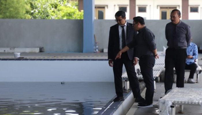 Pembangunan Kolam Akuatik Bertaraf Internasional di Garut Capai 90 Persen