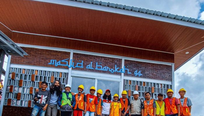 Super Cepat, Pembangunan Masjid Al Barokah di Talegong Hanya Memakan Waktu 99 Jam