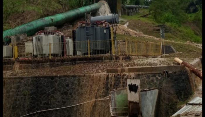 Kondisi Terakhir Pasca Bocornya Pipa PLTMH Cirompang Bungbulang, Aman Terkendali