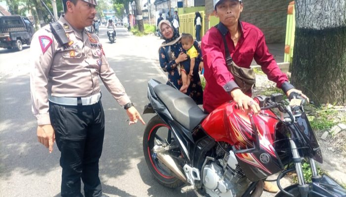Puluhan Sepeda Motor Berknalpot Bising Terjaring Operasi Satlantas Polres Garut