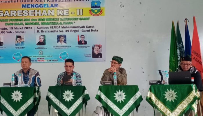 Fahmi Tamami Garut Gelar Saresehan 2, Hadirkan 4 Nara Sumber Mulai dari Politisi hingga Konsultan
