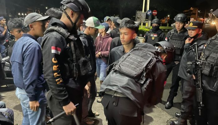 Polres Garut Bubarkan Rencana Aksi Balap Liar yang Ganggu Ketertiban Umum