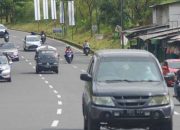 Polisi Terapkan “Contraflow” di Jalan Raya Nagreg Antisipasi Arus Balik
