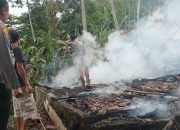 Sebuah Rumah Panggung di Cisewu Ludes Terbakar, Wina Telan Kerugian Rp50 Juta