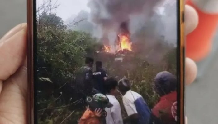 Sebuah Helikopter Latihan Terjatuh di Ciwidey, TNI AD Pastikan Tak Ada Korban Jiwa