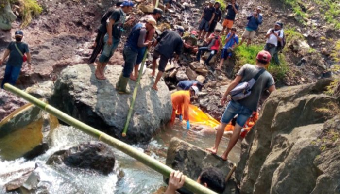 Pencari Sarang Tawon di Cisewu yang Hilang Lima Hari Lalu Ditemukan Terapung di Sungai