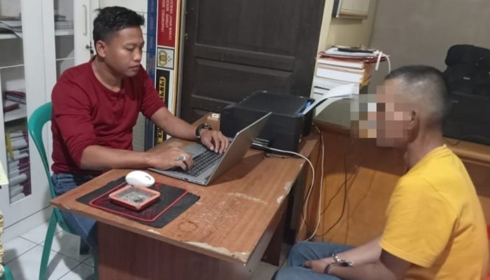 Aparat Polsek Cisurupan Ciduk Pelaku Pencurian Perhiasan Emas Seberat 40,6 Gram