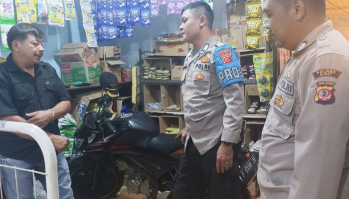 Aparat Polsek Bungbulang Temukan Warung Sembako yang Menjual Minuman Keras