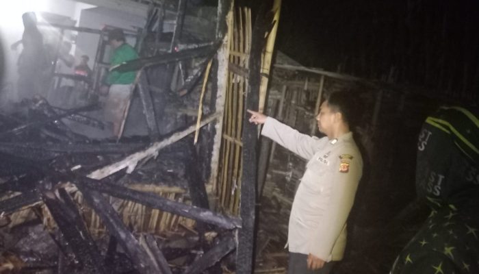 Rumah Panggung di Cisurupan Terbakar, Nenek Mariah Tewas Terpanggang Api