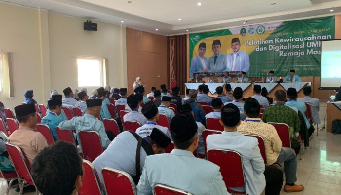 Di Garut, BKPRMI Jabar Gelar Pelatihan Kewirausahaan dan Digitalisasi Remaja Masjid