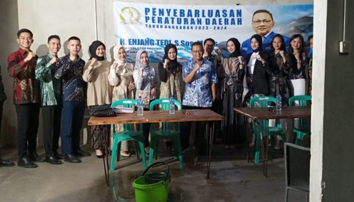 Dukung Penuh Ekraf dan Moka di Garut, Enjang Tedi Sosialisaskan Perda Pengembangan Ekonomi Kreatif