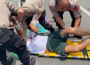 Sepeda Motor Adu Banteng di Jalan Raya Garut — Karangpawitan, Satu Orang Meninggal Dunia