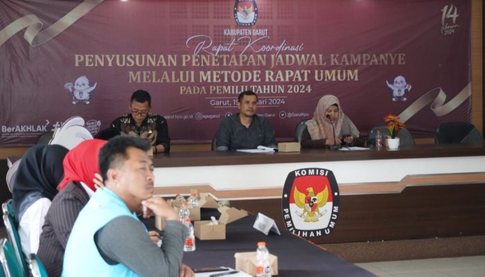 KPU Garut Tetapkan Tiga Zona Kampanye dan Jadwal Pemilu 2024, di Dapil Mana Saja?