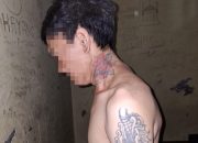 Aparat Polsek Tarogong Kaler Amankan Pria Bertato Pelaku Penganiayaan