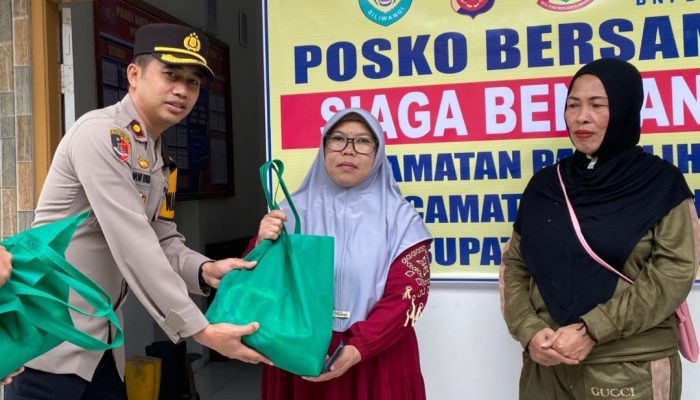 Sejumlah Pejabat Polres Garut Kunjungi Posko Siaga Bencana di Garut Selatan, Ada Apa?