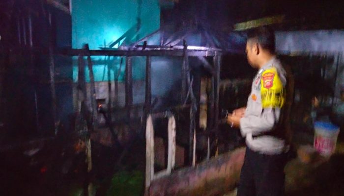 Gegara Puntung Rokok, Rumah di Cilawu Hangus Terbakar, Pemiliknya Tewas Terpanggang Api