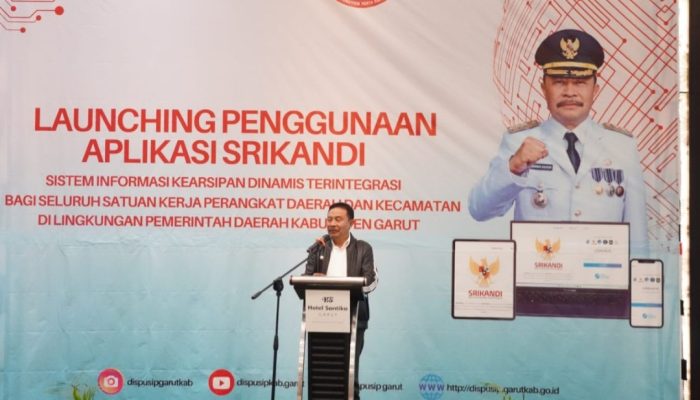 Wujudkan “Good Government”, Pemkab Garut Luncurkan Aplikasi Srikandi dalam Pengelolaan Arsip