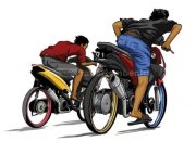 Sedang Balap Liar, 16 Warga Garut Diamankan Polisi, 8 Orang Adalah Anak di Bawah Umur