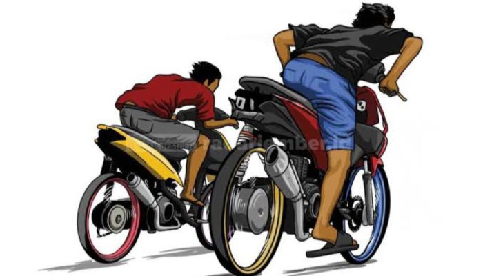 Sedang Balap Liar, 16 Warga Garut Diamankan Polisi, 8 Orang Adalah Anak di Bawah Umur