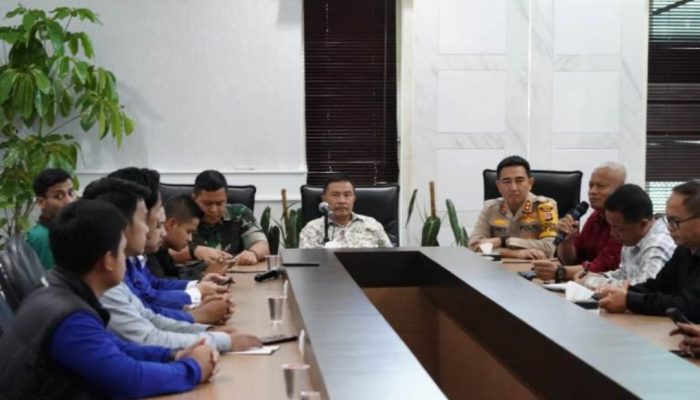 Pj Bupati dan Forkopimda Garut Terima Audensi dari Kelompok Cipayung Plus, Bahas Pelayanan Publik