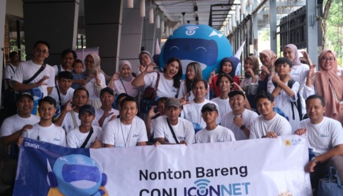Iconnet Nonton Bioskop Bareng di Garut, Bentuk Engagement dengan Pelanggan